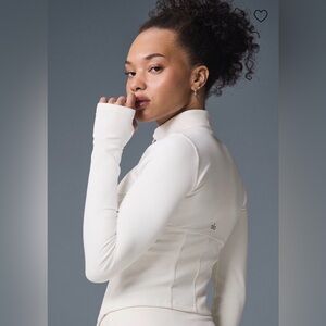 Alo Airbrush Corset Full Zip Jacket